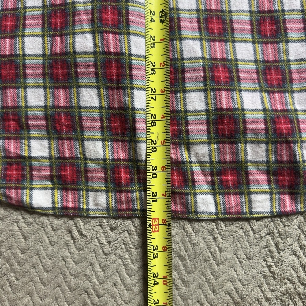 Phoenix Vintage Men's 100% Cotton Red Plaid Check Classic Flannel Size XL - Picture 6 of 6